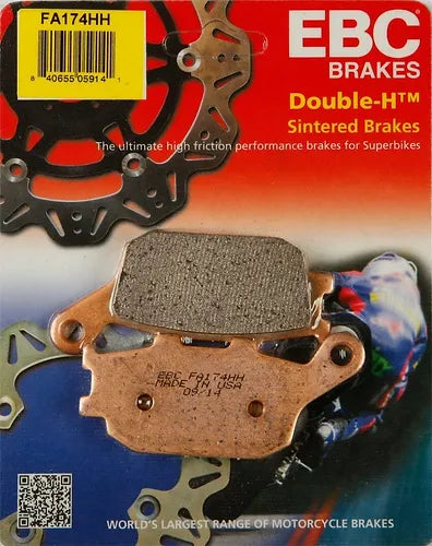 EBC Brakes FA69HH Disc Brake Pad Set - High Performance Brake Shoes For Vehicles & ATVs
