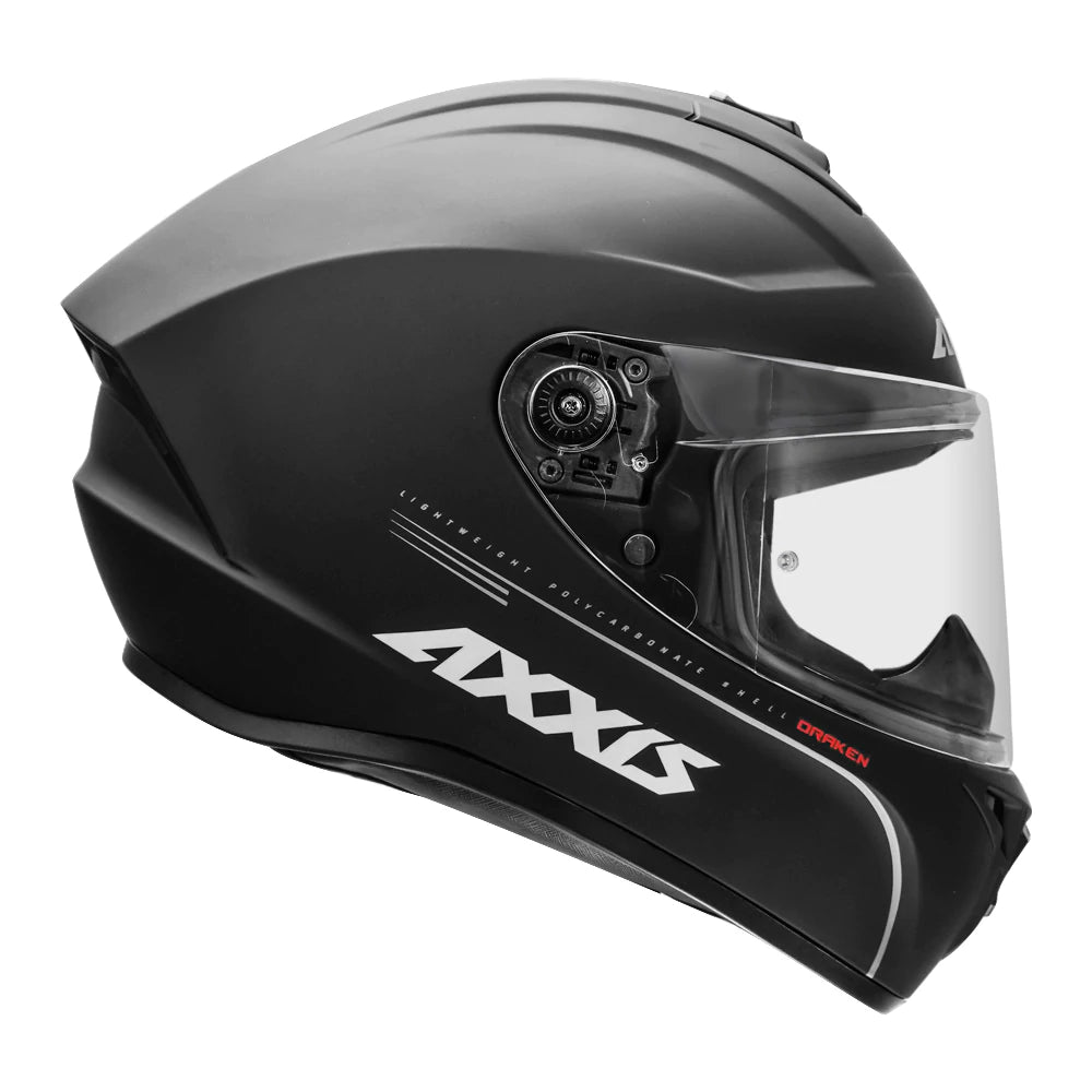 AXXIS- Draken S Solid (Matt) Motorcycle Helmet – Biker's Pad