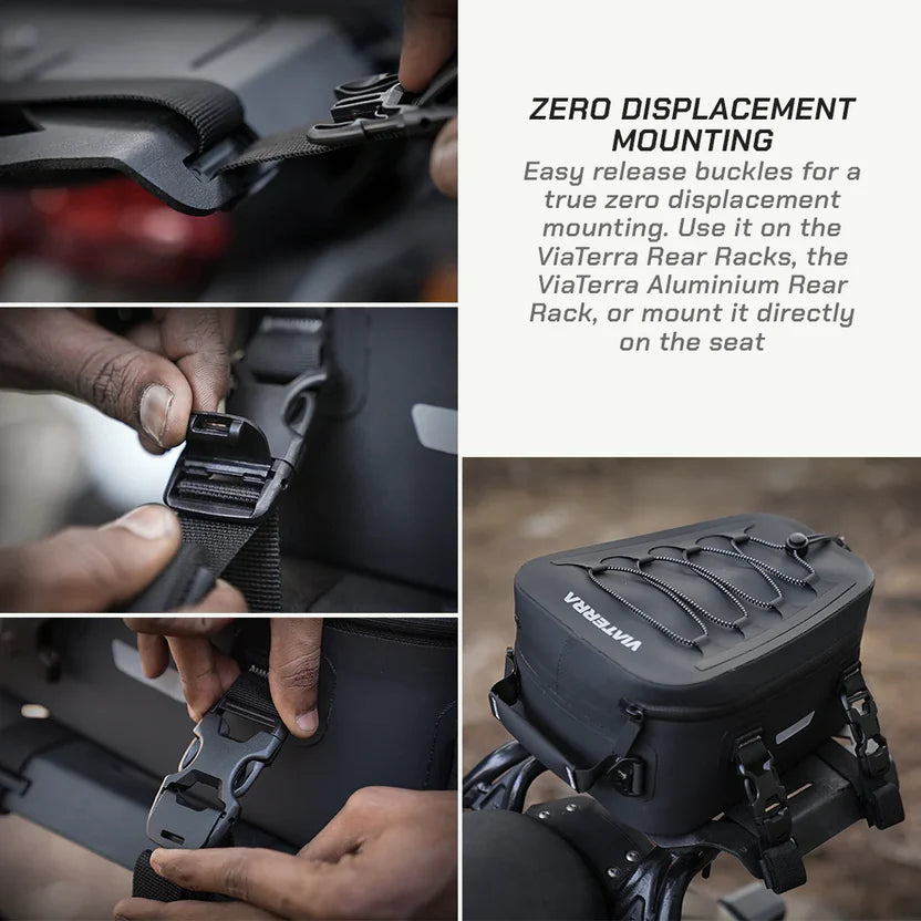 100% Waterproof Tail/Seat Bag 6L (Universal)