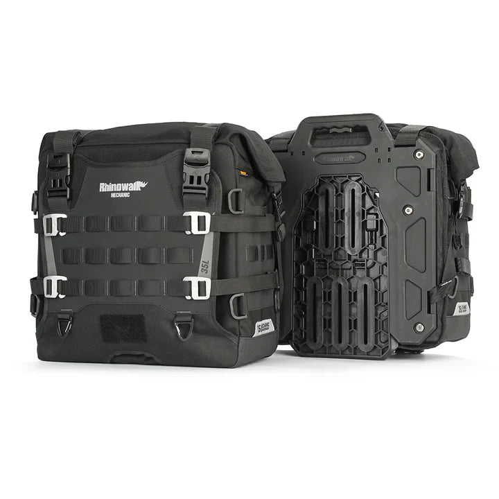 Rhinowalk-  Waterproof Quick Release Lockable Saddle Bags - 70Ltrs /pair