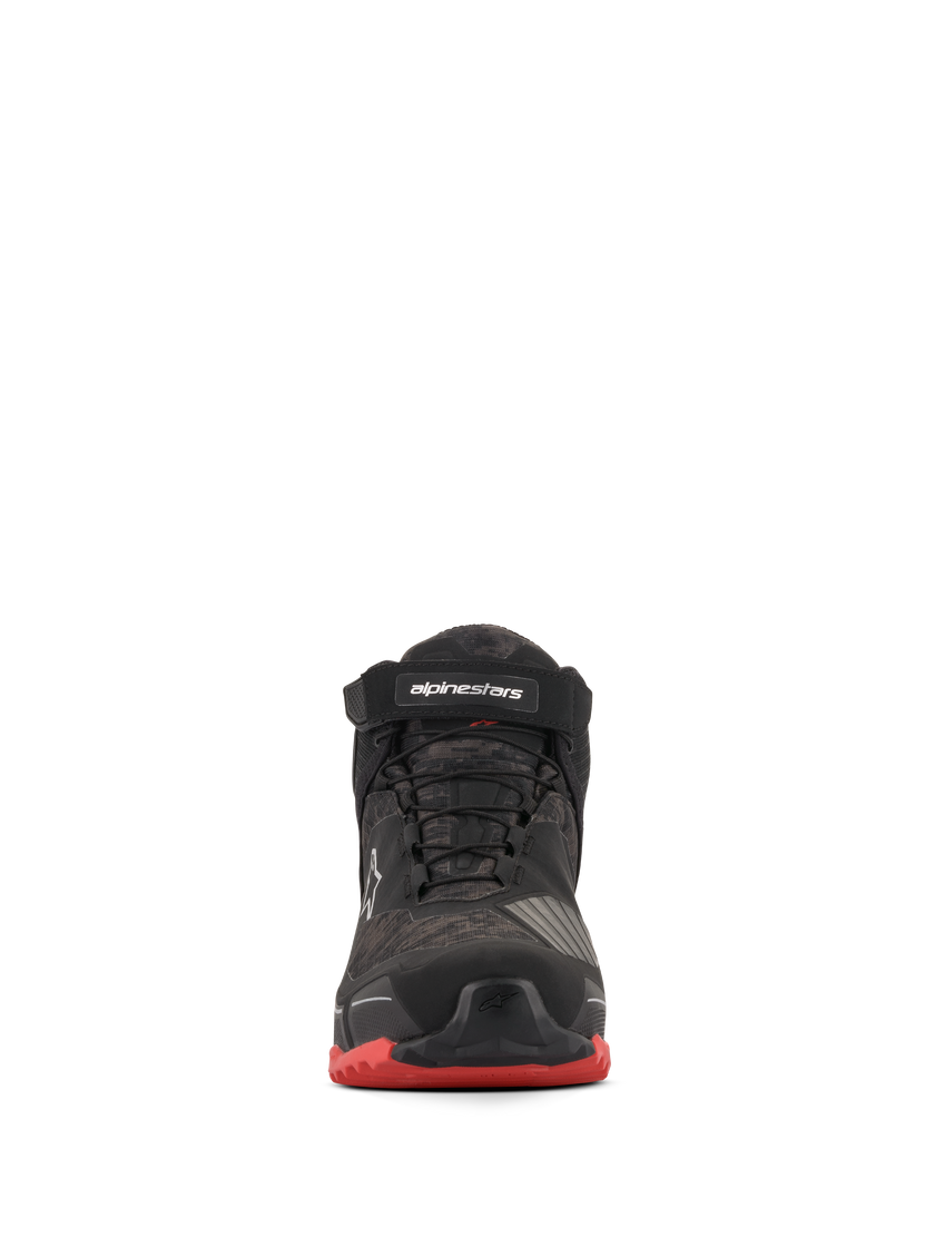 Alpinestarts CR-X Drystar® Riding Shoes-Black Camo Red.