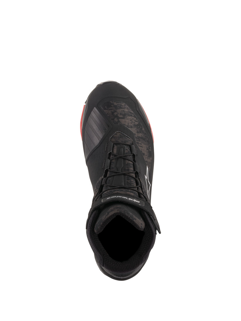 Alpinestarts CR-X Drystar® Riding Shoes-Black Camo Red.