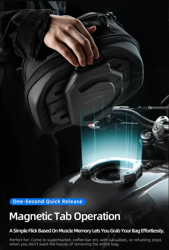 RhinoWalk Mechanic Series Magnetic Tank Bag -5.6L.