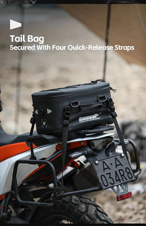 Rhinowalk Extended Waterproof Touring Bag for Side Case.
