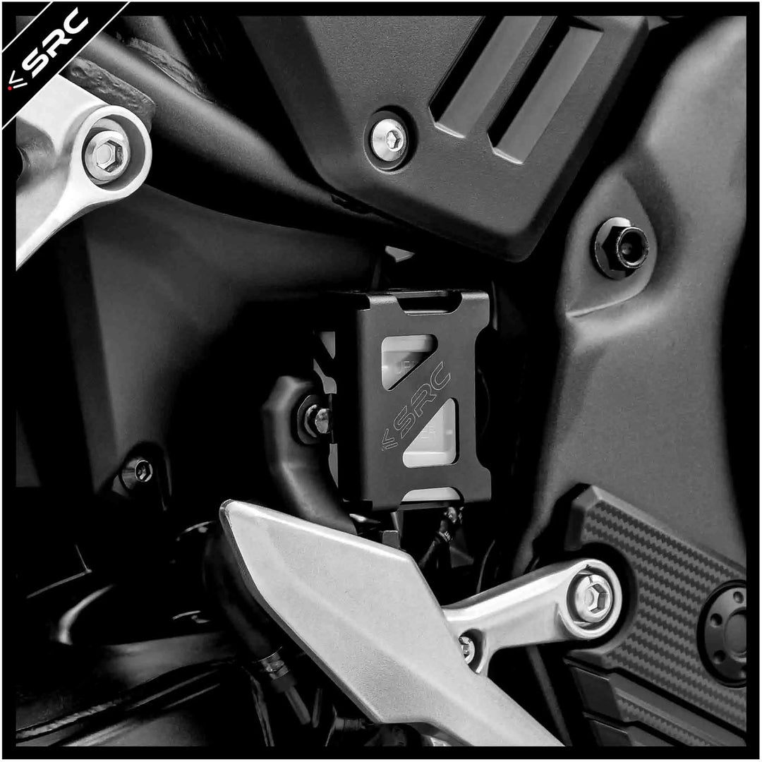 HONDA CB500X / NX 500 – Real Brake Reservoir Guard – Black