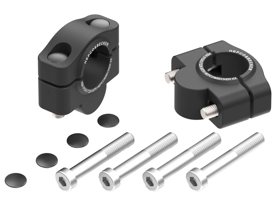 HANDLEBAR RISER - 20MM UP (4230-F22AS) by Hepco Becker