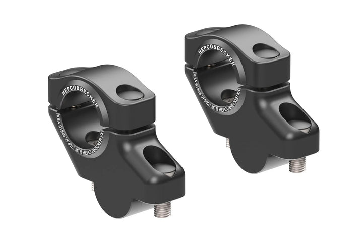 HANDLEBAR RISER - 30mm UP & 21mm PULL (4240-VF3021) by Hepco Becker
