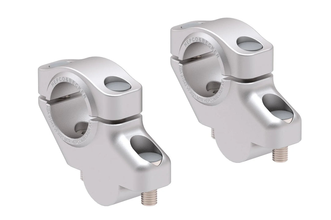 HANDLEBAR RISER - 30mm UP & 21mm PULL (4240-VF3021) by Hepco Becker
