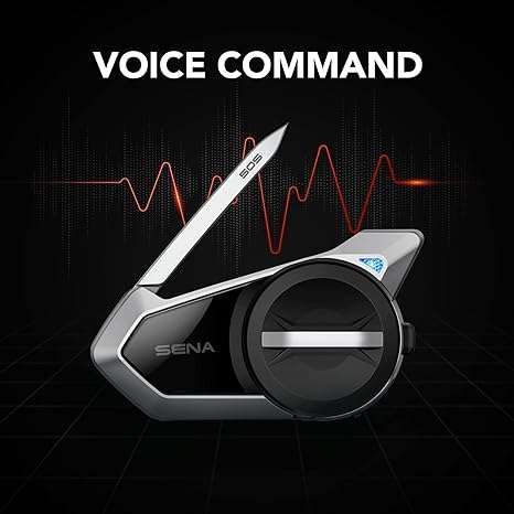 SENA- 50S Bluetooth-Mesh / Intercom- Upto 24 riders & upto 2kms