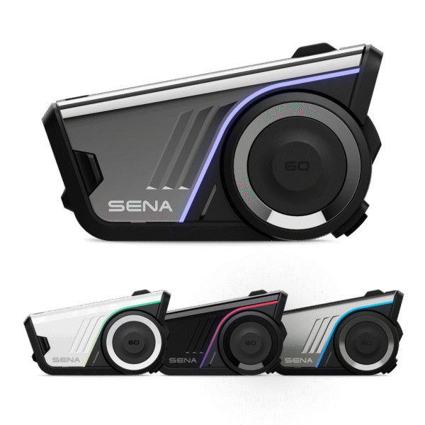 Sena Intercom App For Bikers SENA- 60S Bluetooth- Wave Mesh