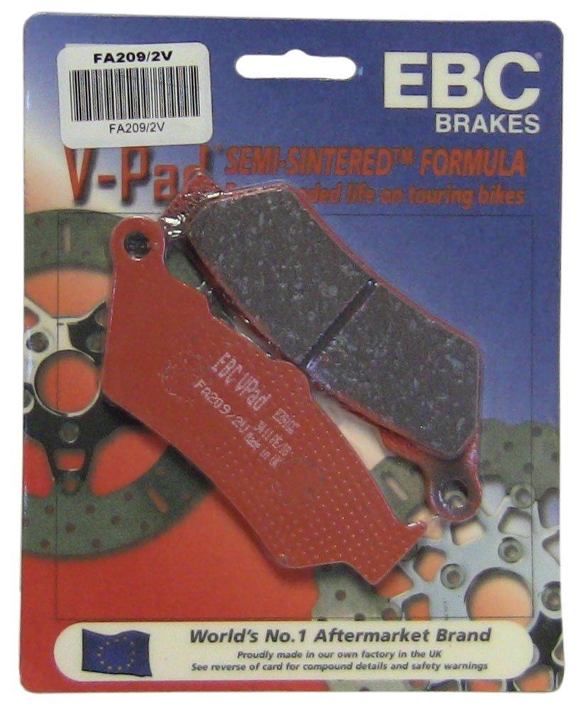 Brakes - FA209/2V Semi Sintered - EBC