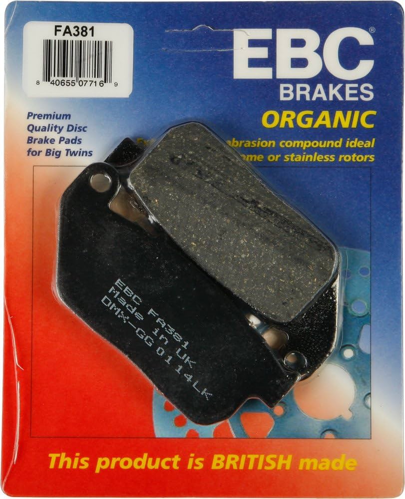 Brakes - FA381 Organic - EBC (front)