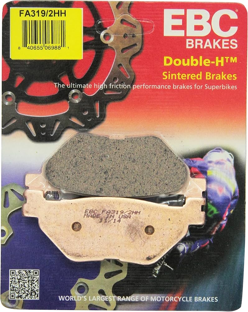 Brakes - FA319/2HH Fully Sintered - EBC (Rear)