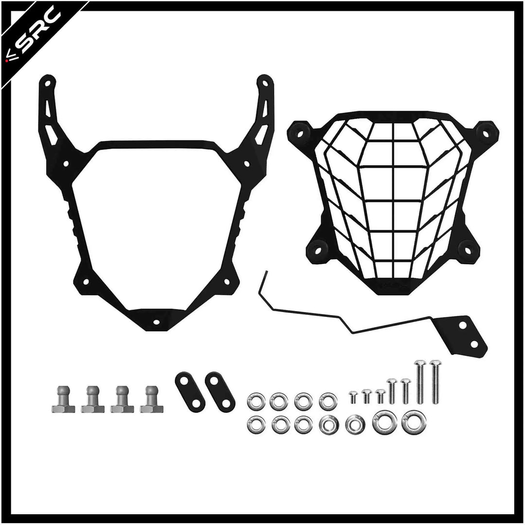 HONDA NX500 – HeadLight Guard – BLACK COLOR