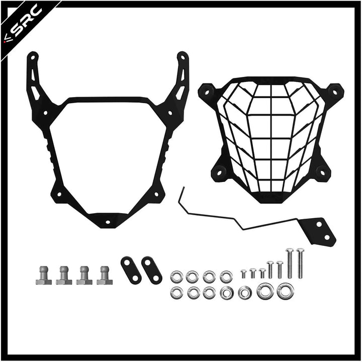 HONDA NX500 – HeadLight Guard – BLACK COLOR