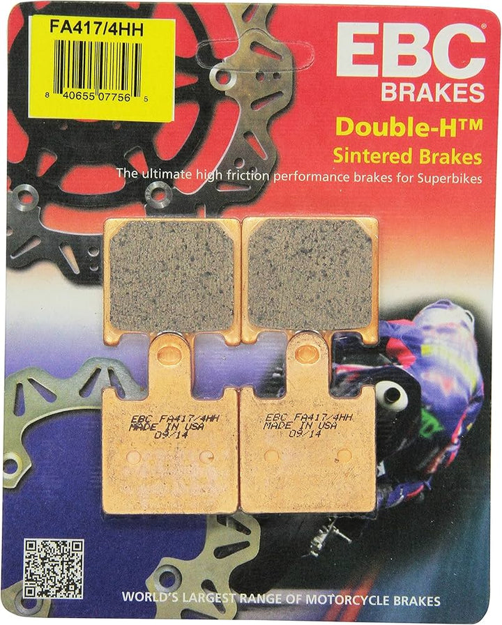 Brakes - FA417/4HH Fully Sintered - EBC (2 Set Front)