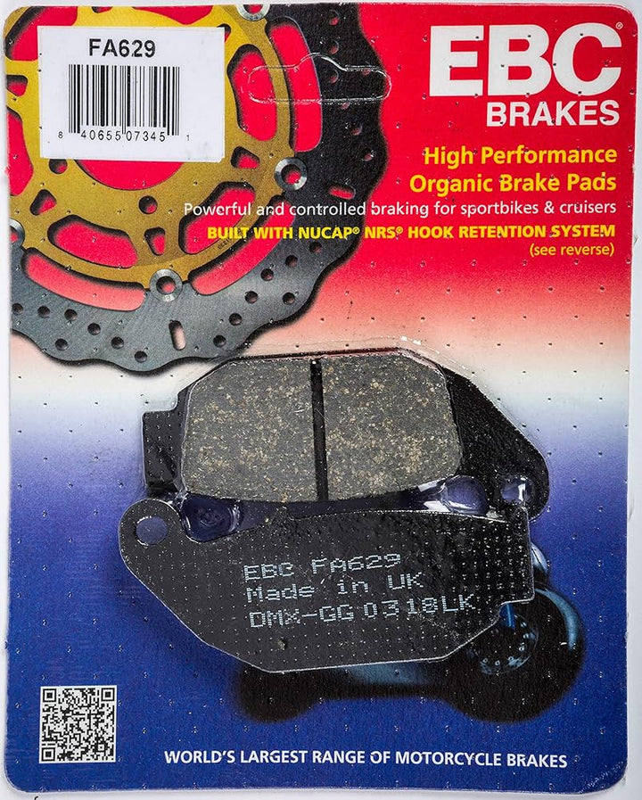 Brakes - FA629 Organic - EBC (Rear)