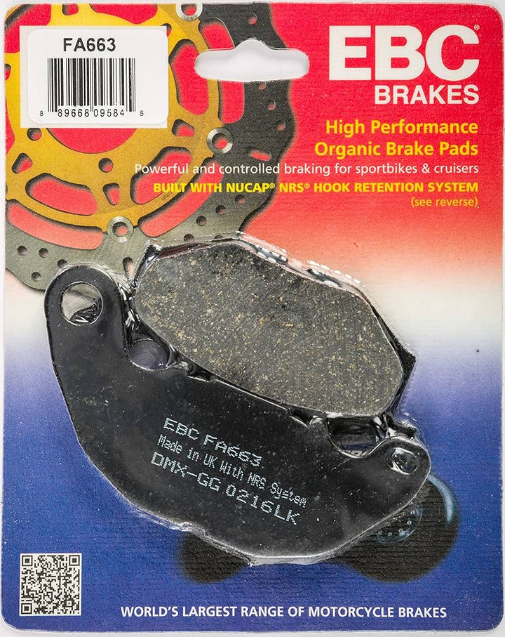 Brakes - FA663 Organic - EBC (Front)