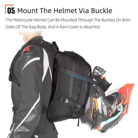 Rhinowalk 23lt Magnetic Motorcycle Backpack