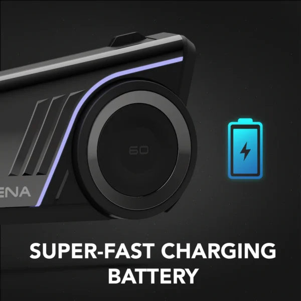 SENA- 60S Bluetooth- Wave Mesh / Intercom- Upto 24 riders & upto 2kms