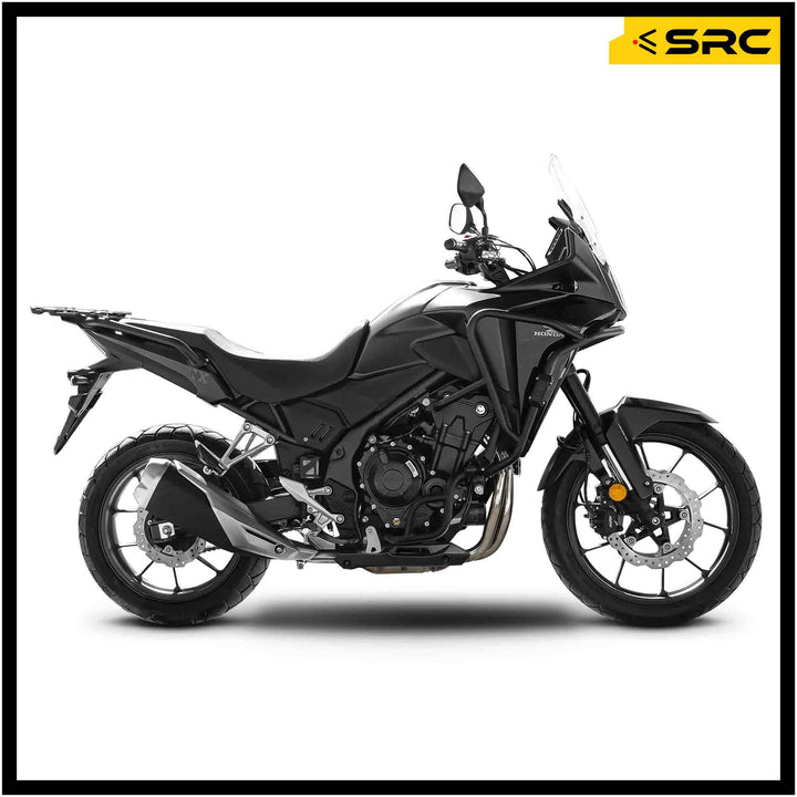 Fairing Guard+Engine Guard Set (Black) by SRC (Thailand) for Honda NX500