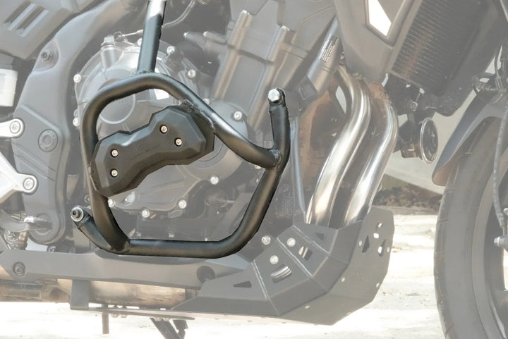Carbon Racing- Honda NX500 Protection Set 1- (Fairing Guard+Engine Guard+Skid Plate)
