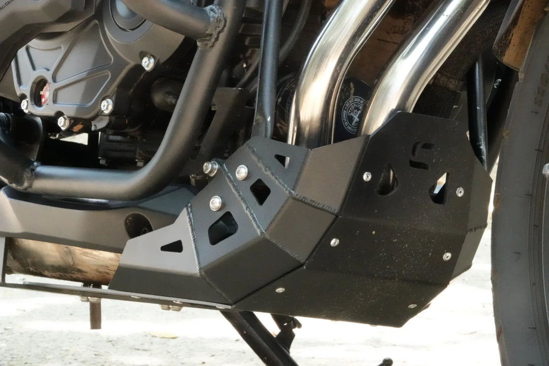 Carbon Racing- Honda NX500 Protection Set 1- (Fairing Guard+Engine Guard+Skid Plate)