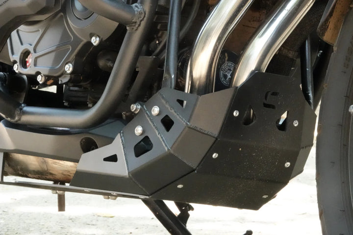Carbon Racing- Honda NX500 Protection Set 1- (Fairing Guard+Engine Guard+Skid Plate)