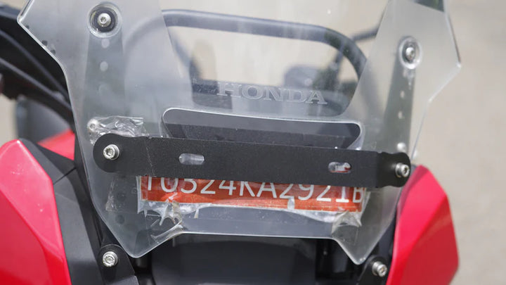 Number Plate Holder for Honda NX500 by Carbon Racing