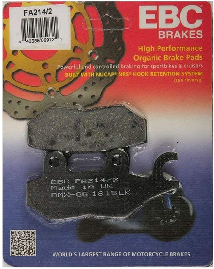 Brakes - FA214/2 Organic - EBC (Rear)