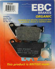 Brakes - FA387 Organic - EBC (Rear)