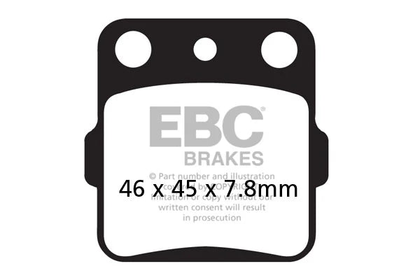 Brakes - FA084TT Carbon - EBC (Rear)