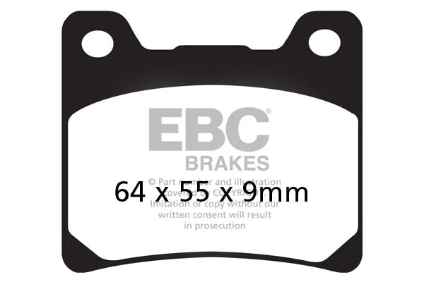 Brakes - FA088 Organic - EBC