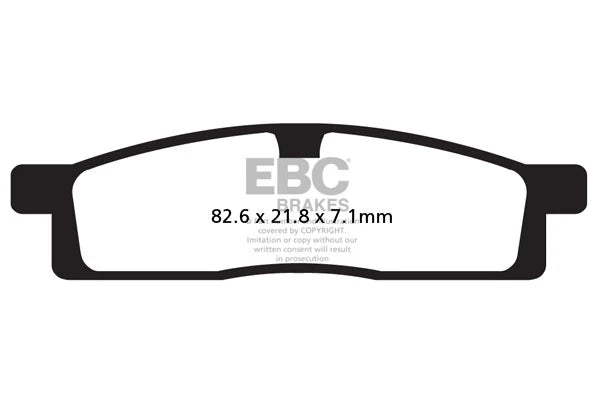 Brakes - Sintered FA119R - EBC