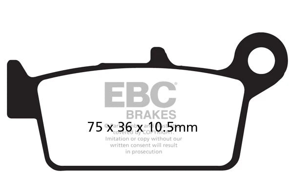 Brakes - Sintered FA131R- EBC