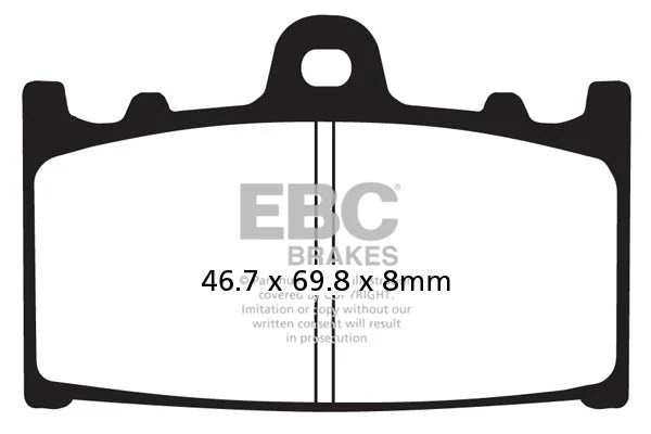 Brakes - FA158 Organic - EBC