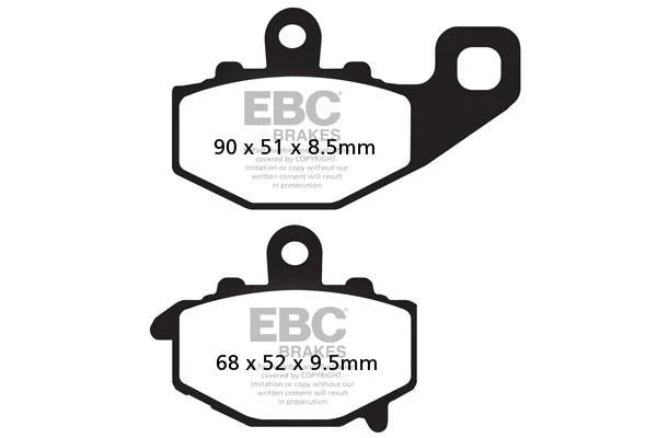 Brakes - FA192V Semi Sintered - EBC (Rear)