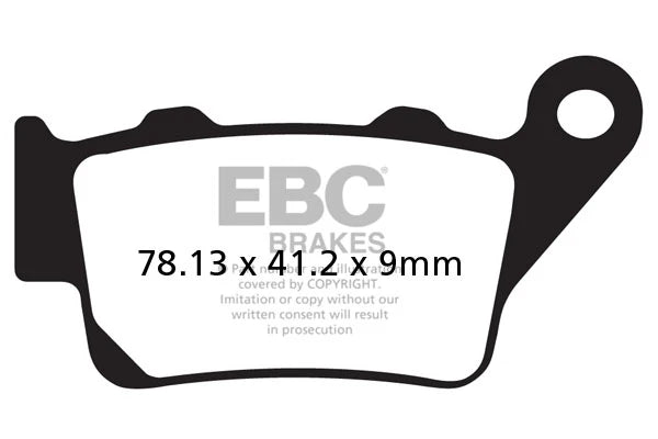 Brakes - FA208TT Carbon - EBC (Rear)