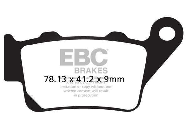 Brakes - FA214HH Fully Sintered - EBC (Rear)