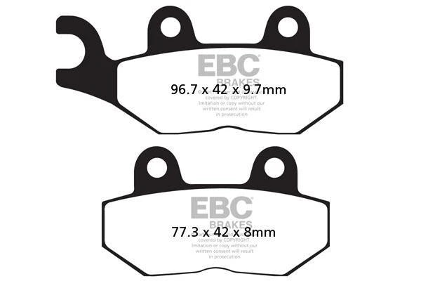 Brakes - FA214/2 Organic - EBC (Rear)