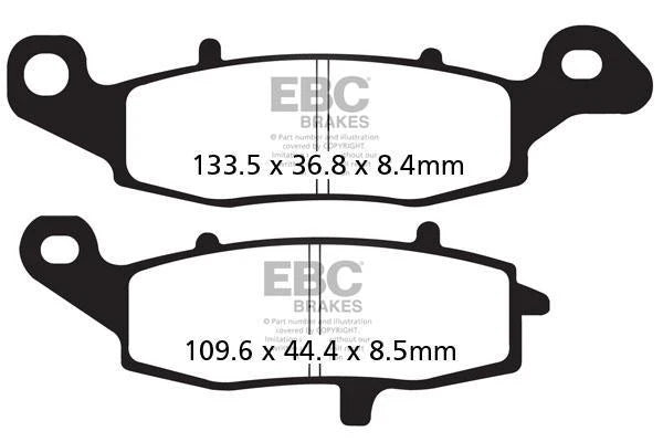 Brakes - FA229 Organic - EBC