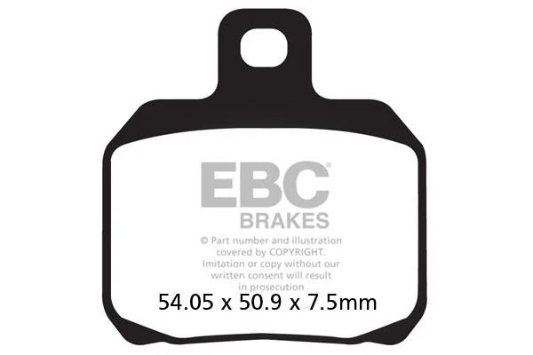 Brakes - FA266V Semi Sintered (Rear) - EBC