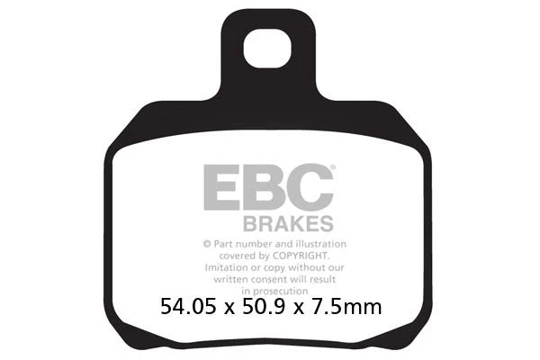 Brakes - FA266HH Fully Sintered (Rear) - EBC
