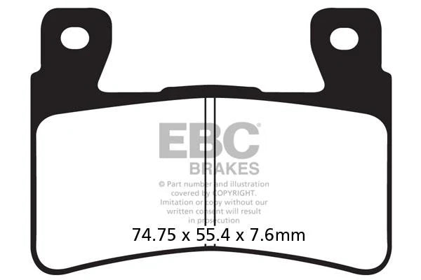 Brakes - GPFAX296HH Grand Prix - EBC (1 Set)