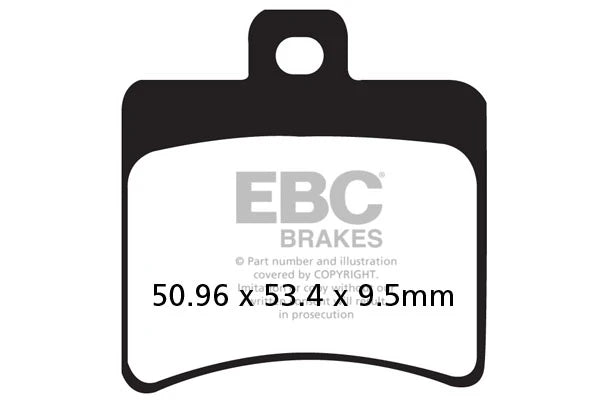 Brakes - SFA298HH Fully Sintered - EBC (Rear)