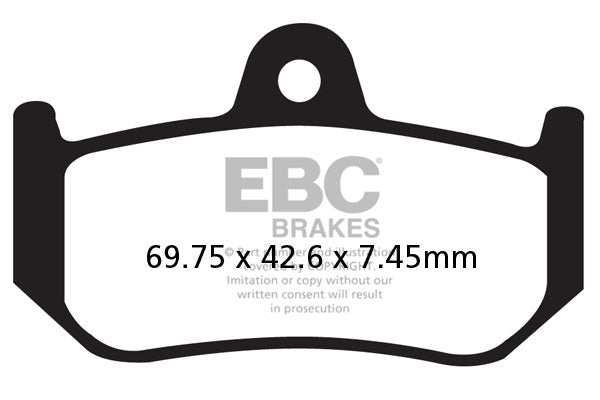 Brakes -FA320HH Fully Sintered - EBC (Rear)