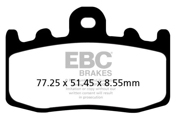 Brakes - FA335HH Fully Sintered - EBC