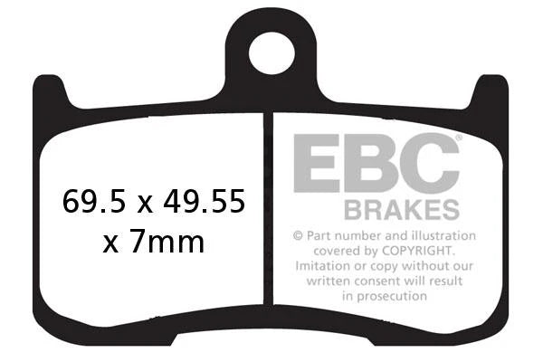 Brakes - GPFAX347HH Grand Prix - EBC (1 Set)