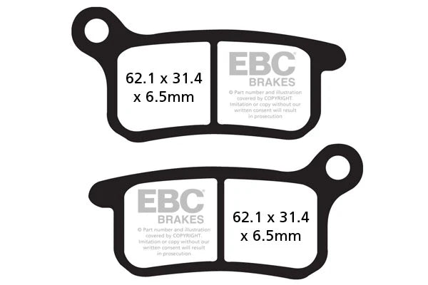 Brakes - Sintered FA357R - EBC (Front)