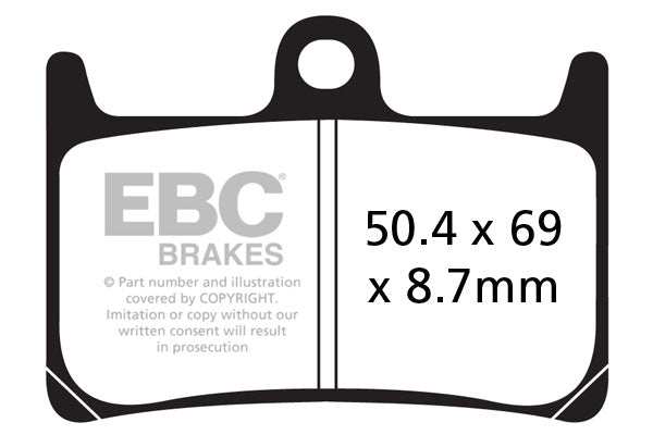 Brakes - FA380HH Fully Sintered - EBC